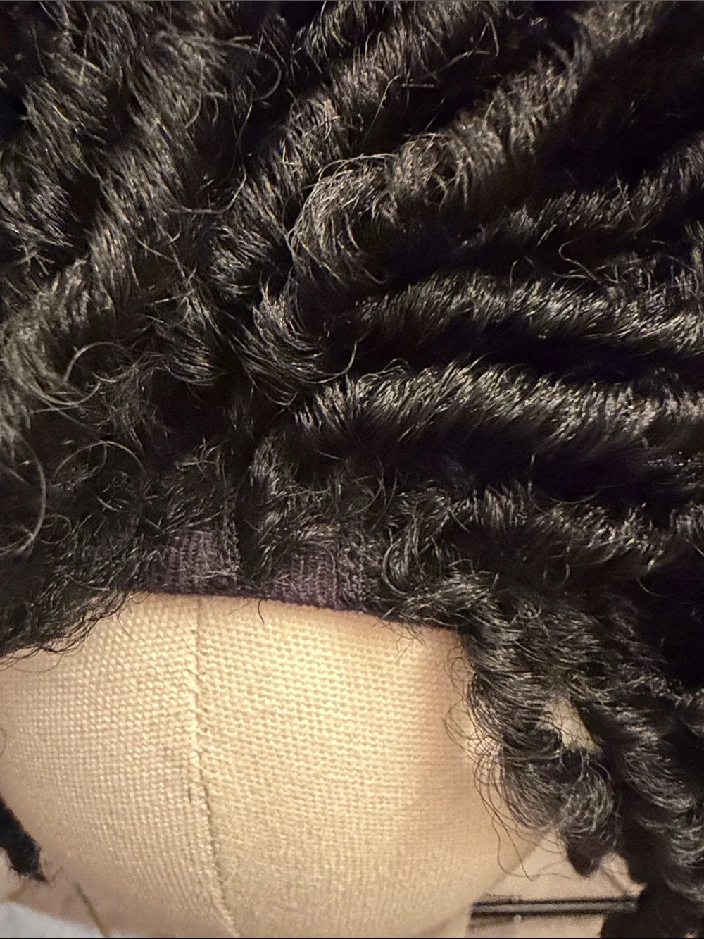 Black Crochet Twist Wig — Women Hair